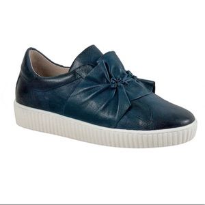 Miz Mooz Orbit Women’s Leather Sneaker Black Size 39